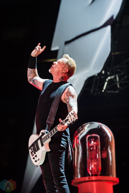 Metallica performs at Rogers Centre in Toronto on July 16, 2017. (Photo: Lisa Mark/Aesthetic Magazine)