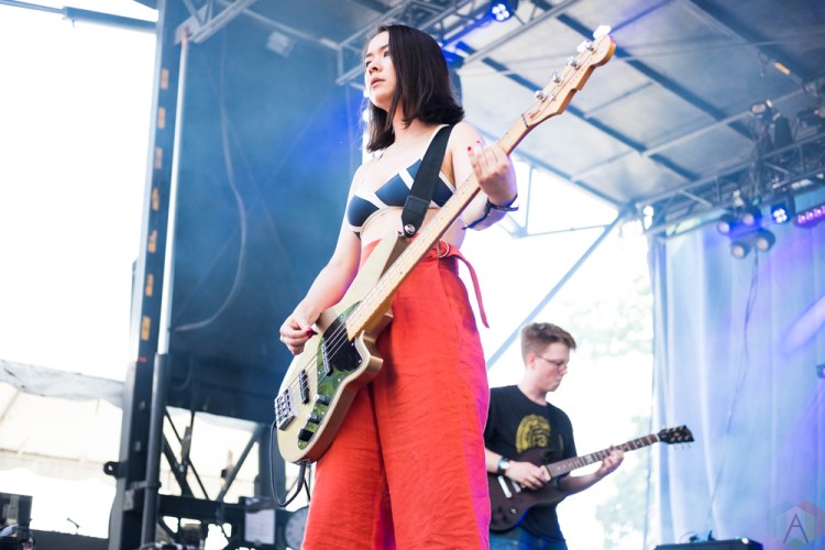 Mitski performs at Pitchfork Festival in Chicago on July 15, 2017. (Photo: Katie Kuropas/Aesthetic Magazine)