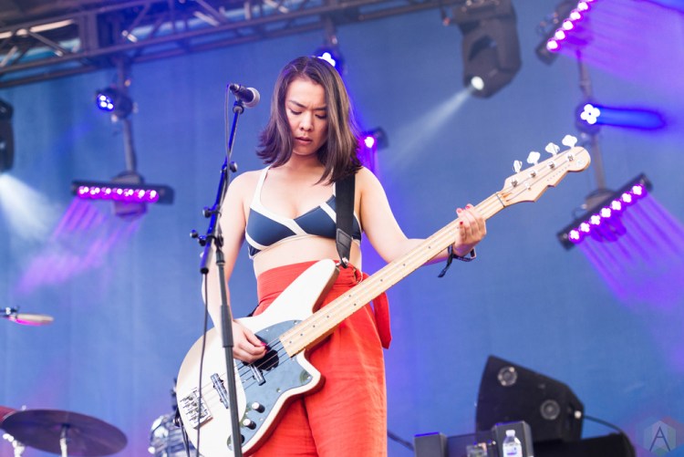 Mitski performs at Pitchfork Festival in Chicago on July 15, 2017. (Photo: Katie Kuropas/Aesthetic Magazine)