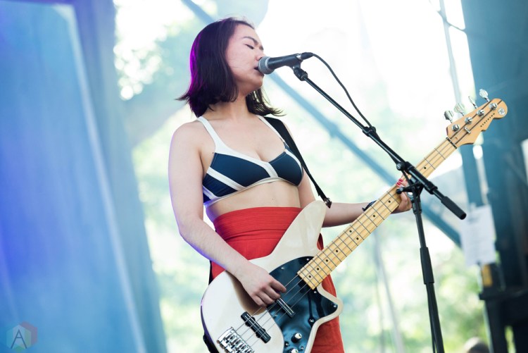 Mitski performs at Pitchfork Festival in Chicago on July 15, 2017. (Photo: Katie Kuropas/Aesthetic Magazine)