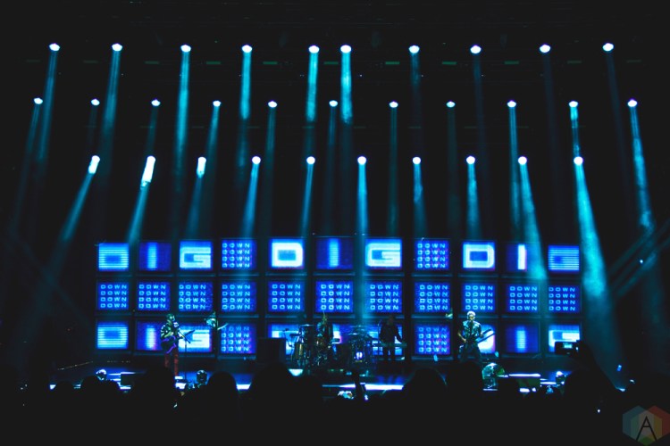 Muse performs at Budweiser Stage in Toronto on July 18, 2017. (Photo: Adam Harrison/Aesthetic Magazine)