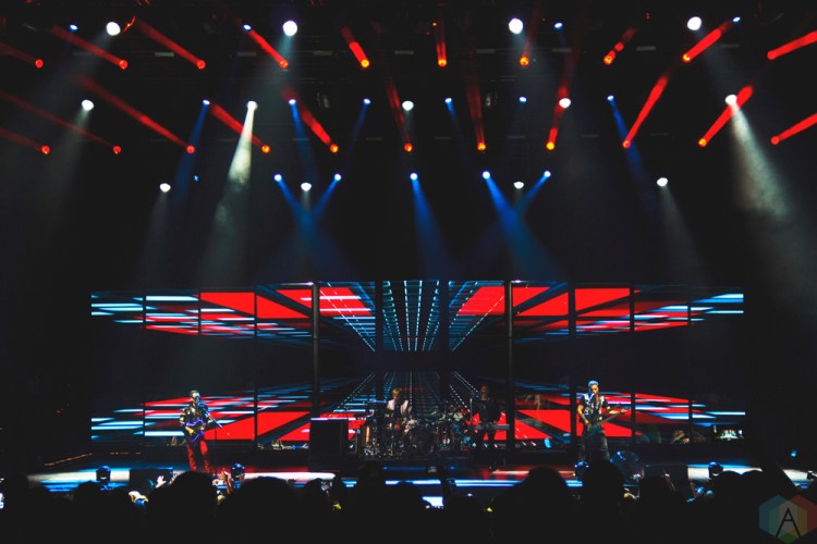 Muse performs at Budweiser Stage in Toronto on July 18, 2017. (Photo: Adam Harrison/Aesthetic Magazine)
