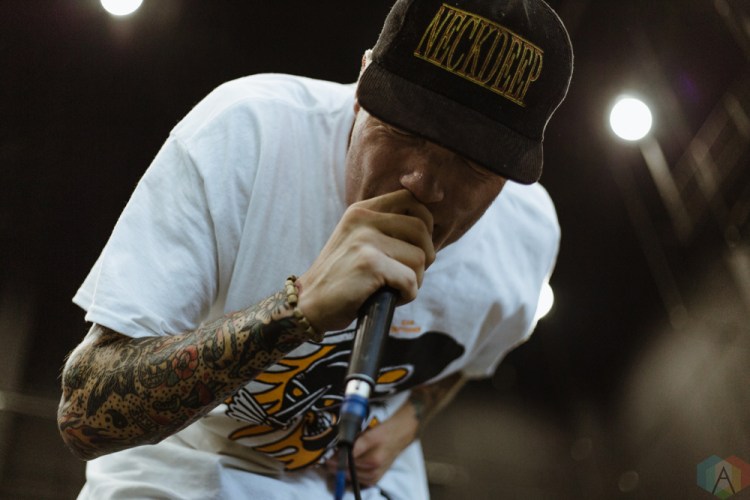 Neck Deep performs at the 2017 Warped Tour at the Lakewood Amphitheatre in Atlanta on June 29, 2017. (Photo: Irma Ali/Aesthetic Magazine)