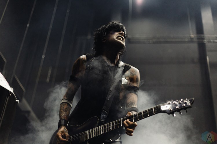 New Years Day performs at the 2017 Warped Tour at the Lakewood Amphitheatre in Atlanta on June 29, 2017. (Photo: Irma Ali/Aesthetic Magazine)