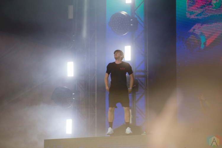 NGHTMRE performs at FVDED in the Park in Surrey, BC on July 8, 2017. (Photo: Isaac Wray/Aesthetic Magazine)