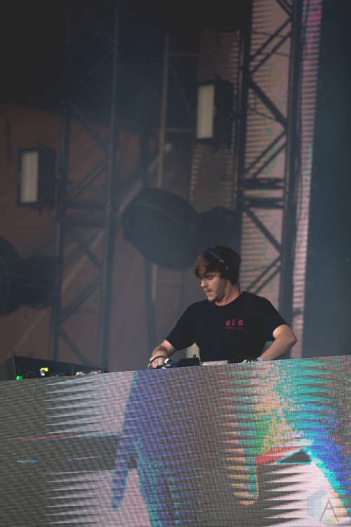 NGHTMRE performs at FVDED in the Park in Surrey, BC on July 8, 2017. (Photo: Isaac Wray/Aesthetic Magazine)