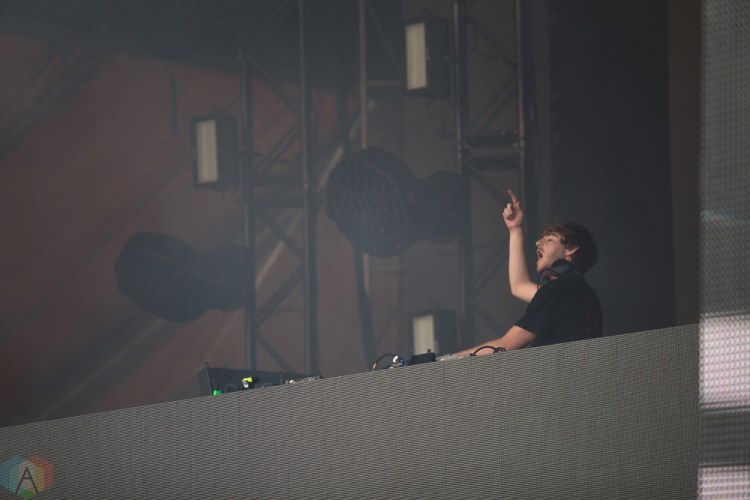 NGHTMRE performs at FVDED in the Park in Surrey, BC on July 8, 2017. (Photo: Isaac Wray/Aesthetic Magazine)