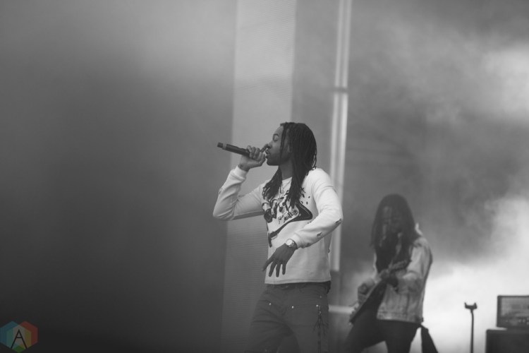 PartyNextDoor performs at FVDED in the Park in Surrey, BC on July 8, 2017. (Photo: Isaac Wray/Aesthetic Magazine)