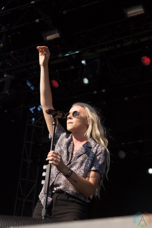 PVRIS performs at Mo Pop Festival in Detroit on July 29, 2017. (Photo: Taylor Ohryn/Aesthetic Magazine)