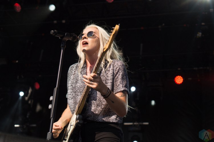 PVRIS performs at Mo Pop Festival in Detroit on July 29, 2017. (Photo: Taylor Ohryn/Aesthetic Magazine)