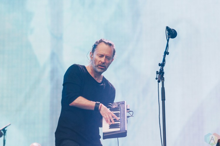 Radiohead performs at Emirates Old Trafford in Manchester, UK on July 4, 2017. (Photo: Priti Shikotra/Aesthetic Magazine)