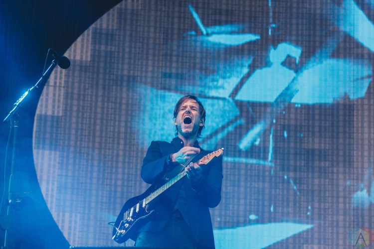 Radiohead performs at Emirates Old Trafford in Manchester, UK on July 4, 2017. (Photo: Priti Shikotra/Aesthetic Magazine)