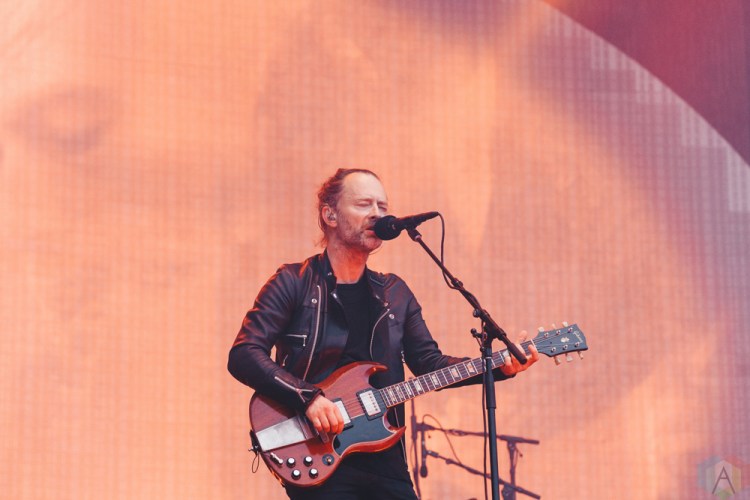 Radiohead performs at Emirates Old Trafford in Manchester, UK on July 4, 2017. (Photo: Priti Shikotra/Aesthetic Magazine)