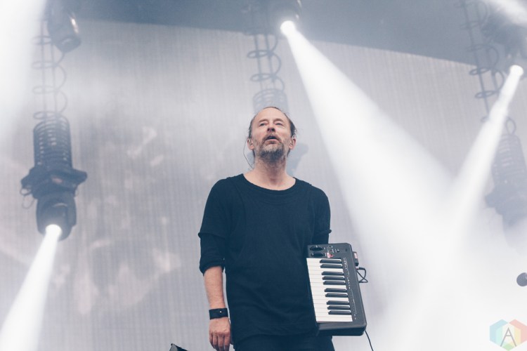 Radiohead performs at Emirates Old Trafford in Manchester, UK on July 4, 2017. (Photo: Priti Shikotra/Aesthetic Magazine)