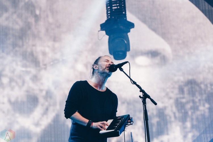 Radiohead performs at Emirates Old Trafford in Manchester, UK on July 4, 2017. (Photo: Priti Shikotra/Aesthetic Magazine)
