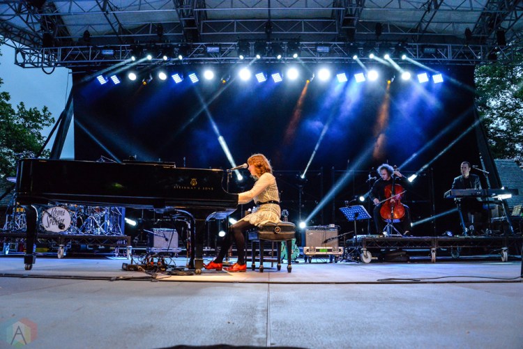 Regina Spektor performs at Central Park Summerstage in New York City on July 27, 2017. (Photo: Alx Bear/Aesthetic Magazine)