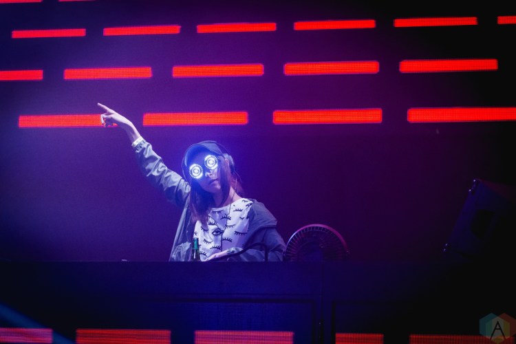 Rezz performs at Rebel in Toronto on July 21, 2017. (Photo: Anton Mak/Aesthetic Magazine)