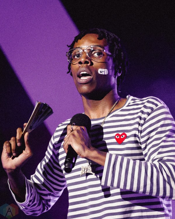 Roy Woods performs with DVSN at Nathan Phillips Square in Toronto on July 2, 2017. (Photo: Anton Mak/Aesthetic Magazine)
