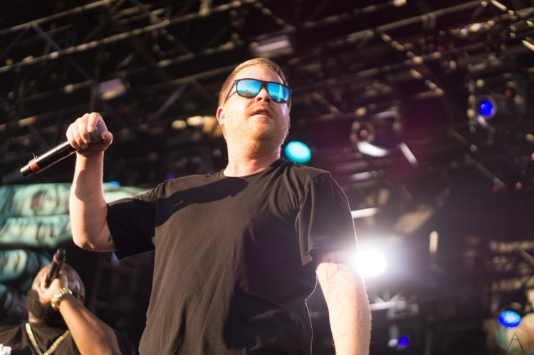 Run The Jewels performs at Mo Pop Festival in Detroit on July 29, 2017. (Photo: Taylor Ohryn/Aesthetic Magazine)