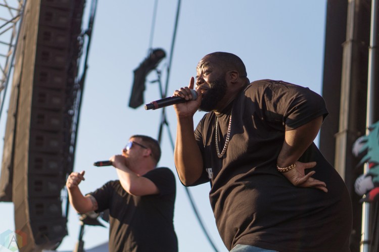 Run The Jewels performs at Mo Pop Festival in Detroit on July 29, 2017. (Photo: Taylor Ohryn/Aesthetic Magazine)