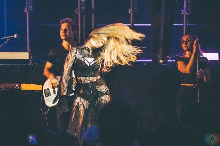 Sabrina Carpenter performs at Vogue Theatre in Vancouver on July 6, 2017. (Photo: Timothy Nguyen/Aesthetic Magazine)