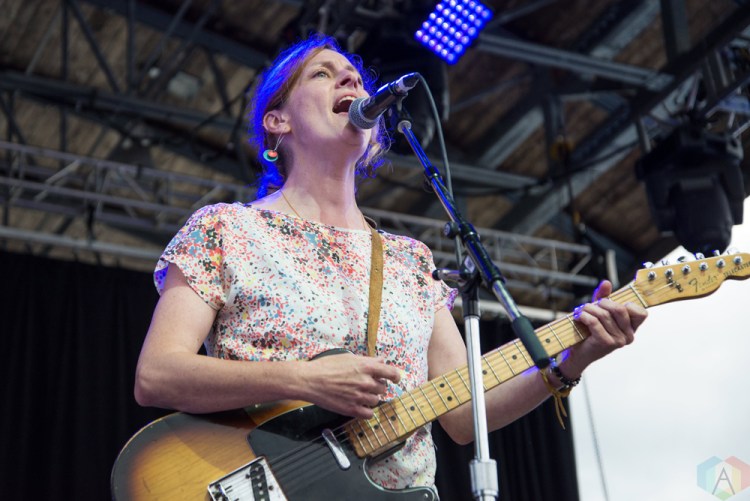 Sarah Harmer performs at Hillside Festival on July 16, 2017. (Photo: Morgan Hotston/Aesthetic Magazine)