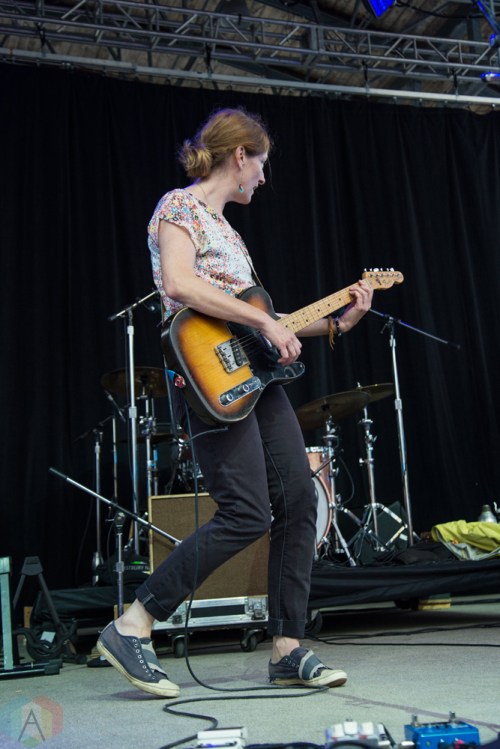 Sarah Harmer performs at Hillside Festival on July 16, 2017. (Photo: Morgan Hotston/Aesthetic Magazine)