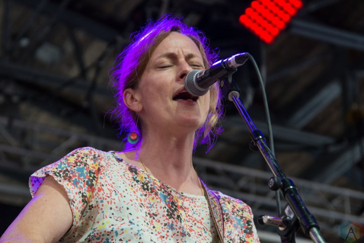 Sarah Harmer performs at Hillside Festival on July 16, 2017. (Photo: Morgan Hotston/Aesthetic Magazine)