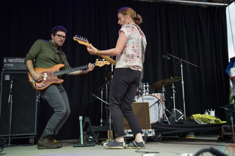 Sarah Harmer performs at Hillside Festival on July 16, 2017. (Photo: Morgan Hotston/Aesthetic Magazine)