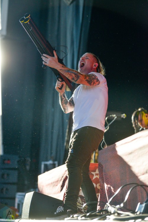 Stone Sour performs at Budweiser Stage in Toronto on July 25, 2017. (Photo: Joanna Glezakos/Aesthetic Magazine)