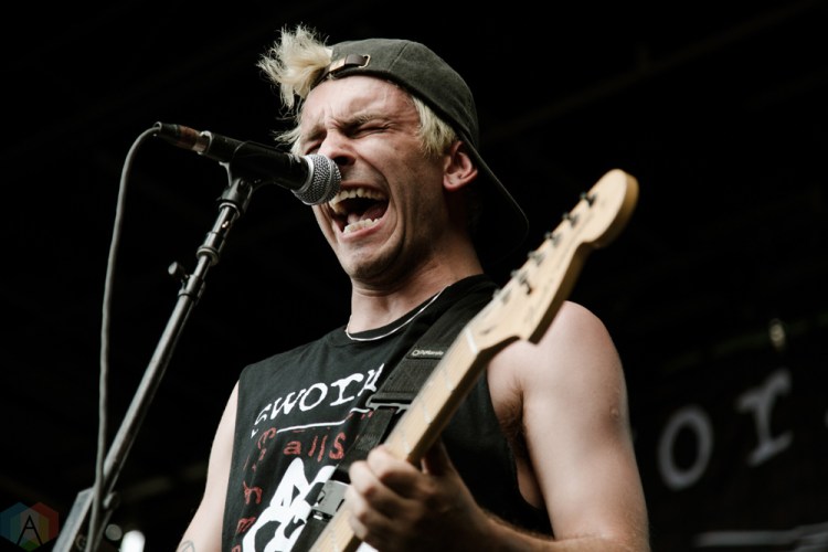 Sworn In performs at the 2017 Warped Tour at the Lakewood Amphitheatre in Atlanta on June 29, 2017. (Photo: Irma Ali/Aesthetic Magazine)