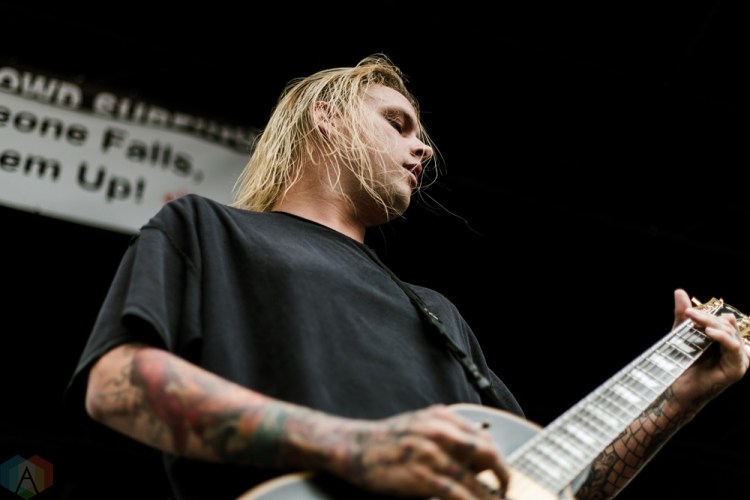 Sylar performs at the 2017 Warped Tour at the Lakewood Amphitheatre in Atlanta on June 29, 2017. (Photo: Irma Ali/Aesthetic Magazine)