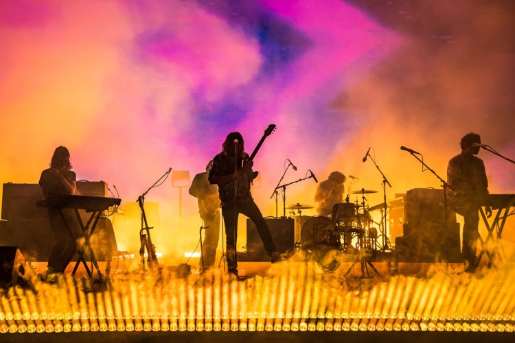 Tame Impala performs at the Panorama Music Festival in New York City on July 29, 2017. (Photo: Nikki Jahanforouz)