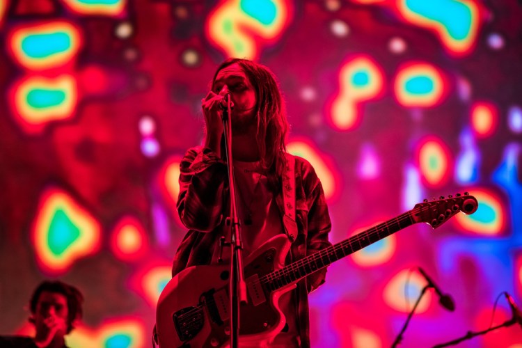 Tame Impala performs at the Panorama Music Festival in New York City on July 29, 2017. (Photo: Nikki Jahanforouz)