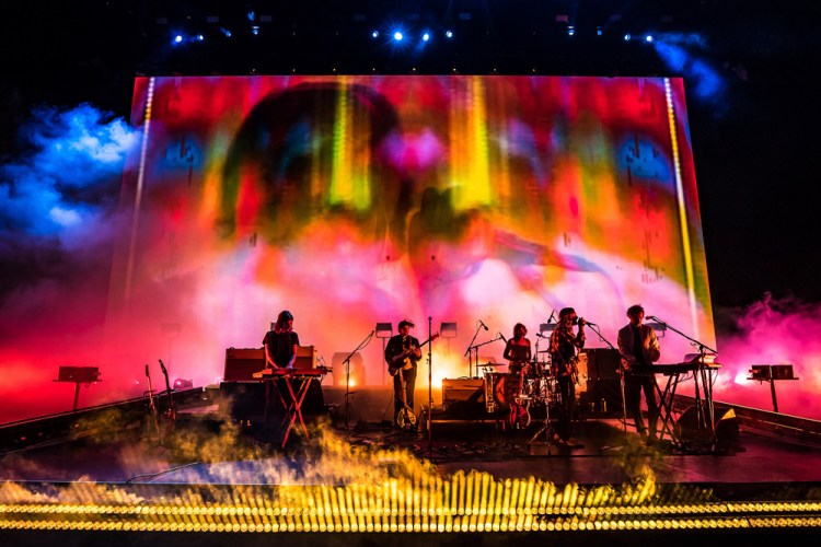 Tame Impala performs at the Panorama Music Festival in New York City on July 29, 2017. (Photo: Nikki Jahanforouz)
