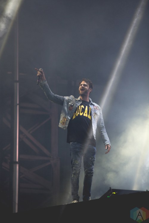 The Chainsmokers perform at FVDED in the Park in Surrey, BC on July 8, 2017. (Photo: Isaac Wray/Aesthetic Magazine)