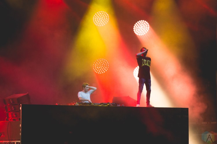 The Chainsmokers perform at FVDED in the Park in Surrey, BC on July 8, 2017. (Photo: Isaac Wray/Aesthetic Magazine)
