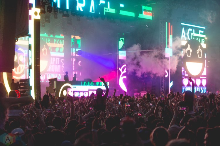 The Chainsmokers perform at FVDED in the Park in Surrey, BC on July 8, 2017. (Photo: Isaac Wray/Aesthetic Magazine)
