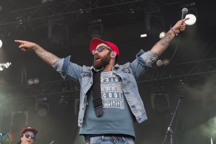 The Strumbellas performs at The Commons at Butler's Barracks in Niagara-on-the-Lake on July 2, 2017.(Photo: Adam Horton/Aesthetic Magazine)