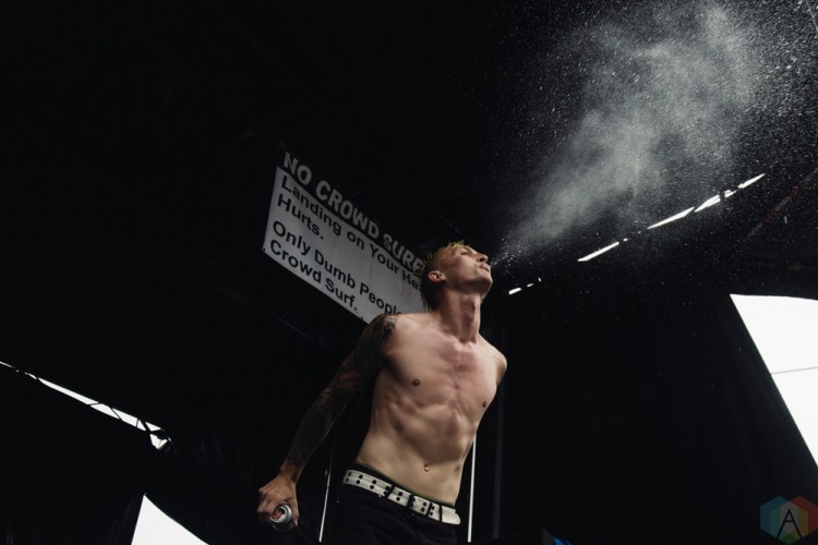 The White Noise performs at the 2017 Warped Tour at the Lakewood Amphitheatre in Atlanta on June 29, 2017. (Photo: Irma Ali/Aesthetic Magazine)