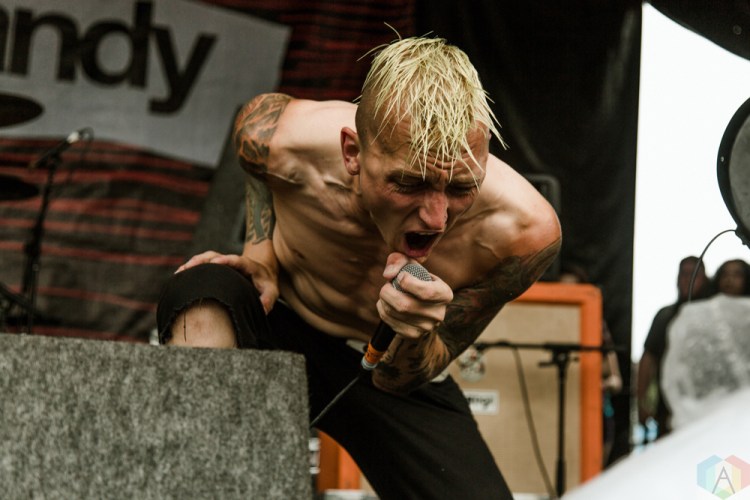 The White Noise performs at the 2017 Warped Tour at the Lakewood Amphitheatre in Atlanta on June 29, 2017. (Photo: Irma Ali/Aesthetic Magazine)