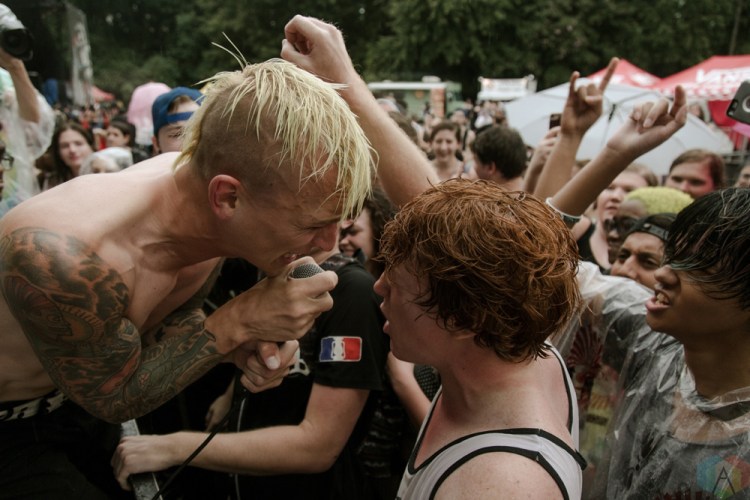 The White Noise performs at the 2017 Warped Tour at the Lakewood Amphitheatre in Atlanta on June 29, 2017. (Photo: Irma Ali/Aesthetic Magazine)