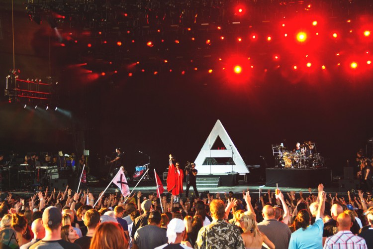 Thirty Seconds To Mars performs at Budweiser Stage in Toronto on July 18, 2017. (Photo: Adam Harrison/Aesthetic Magazine)