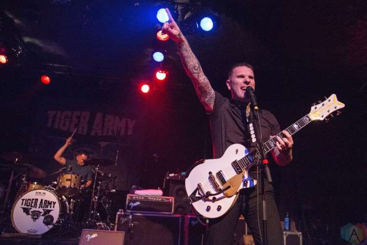 Tiger Army performs at the Showbox in Seattle on July 2, 2017. (Photo: Daniel Hager/Aesthetic Magazine)