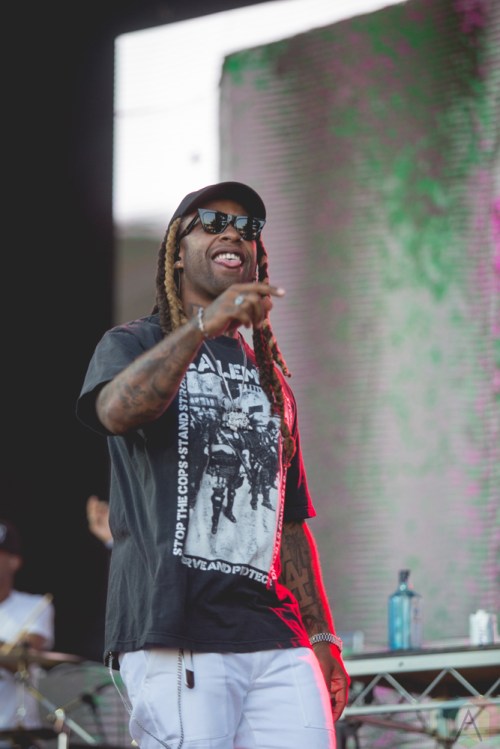 Ty Dolla Sign performs at FVDED in the Park in Surrey, BC on July 7, 2017. (Photo: Isaac Wray/Aesthetic Magazine)