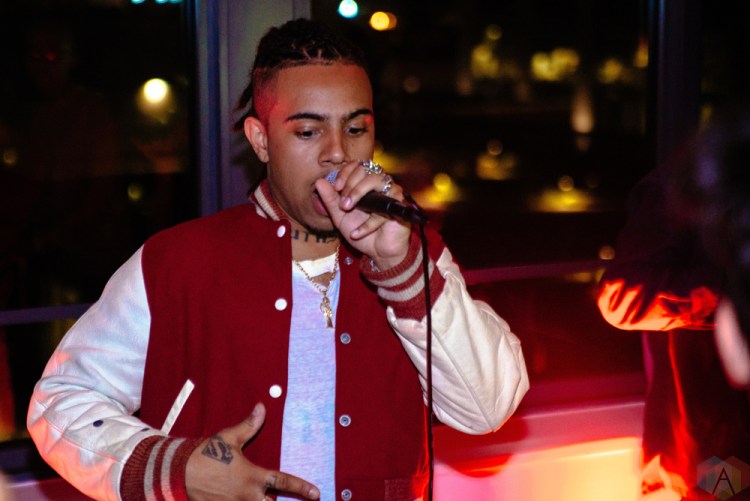 Vic Mensa attends the listening party for "The Autobiography" at the Ace Hotel in Chicago on July 15, 2017. (Photo: Callie Craig/Aesthetic Magazine)