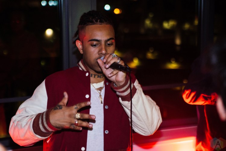 Vic Mensa attends the listening party for "The Autobiography" at the Ace Hotel in Chicago on July 15, 2017. (Photo: Callie Craig/Aesthetic Magazine)