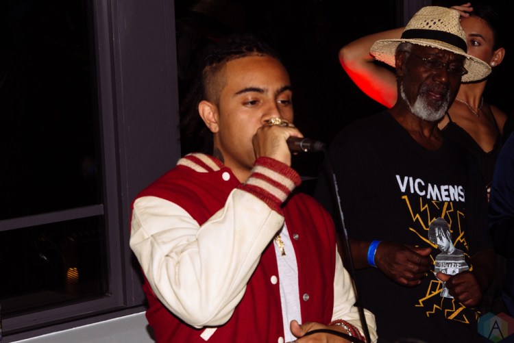 Vic Mensa attends the listening party for "The Autobiography" at the Ace Hotel in Chicago on July 15, 2017. (Photo: Callie Craig/Aesthetic Magazine)