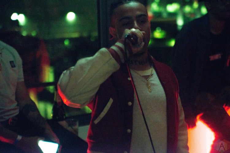 Vic Mensa attends the listening party for "The Autobiography" at the Ace Hotel in Chicago on July 15, 2017. (Photo: Callie Craig/Aesthetic Magazine)