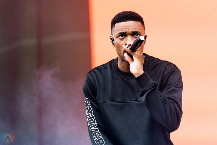 Vince Staples performs at Pitchfork Festival in Chicago on July 14, 2017. (Photo: Katie Kuropas/Aesthetic Magazine)